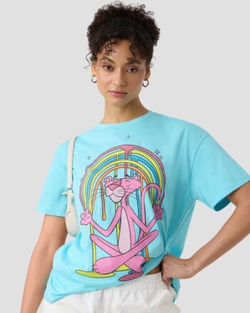 Women Graphic Print T-Shirt with Short Sleeves