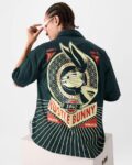 Men Graphic Print Oversized Fit Shirt