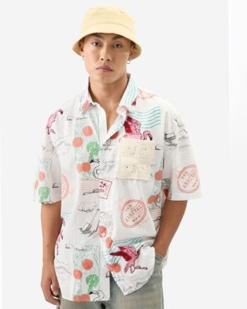 Men Graphic Oversized Fit Shirt
