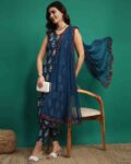 Women Floral Straight Kurta Set