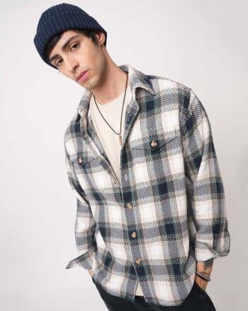 Men Checks Slim Fit Shirt