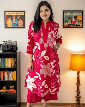 Women Printed Kurta Set