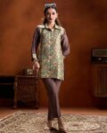 Women Printed Jacquard 2-Piece Sets