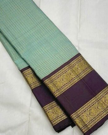 Women Woven Saree with Contrast Border