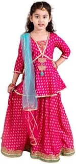 Girl's Cotton Lehenga Choli