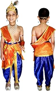 Rudra Fancy Dress krishna costumes for kids | krishna dress for boys & girls fancy dress competition for age group 3 to 12 yrs