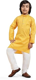 Pro-Ethic Style Developer Boy's Cotton Solid s Kurta Pajama For Kid'S Ethnic Wear | Kurta Pajama Set