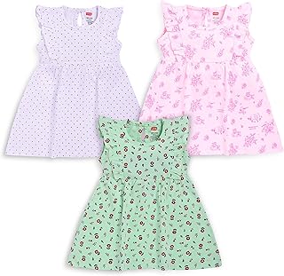 Cotton A-Line Knee-Length Sleeveless Girls Frock