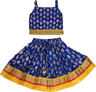 Girl's Rayon Lehenga Choli